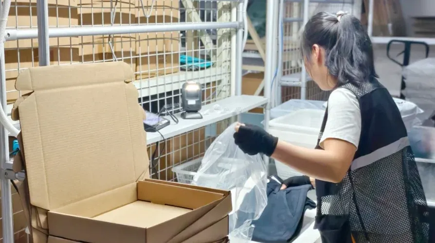 Packing goods for shipment